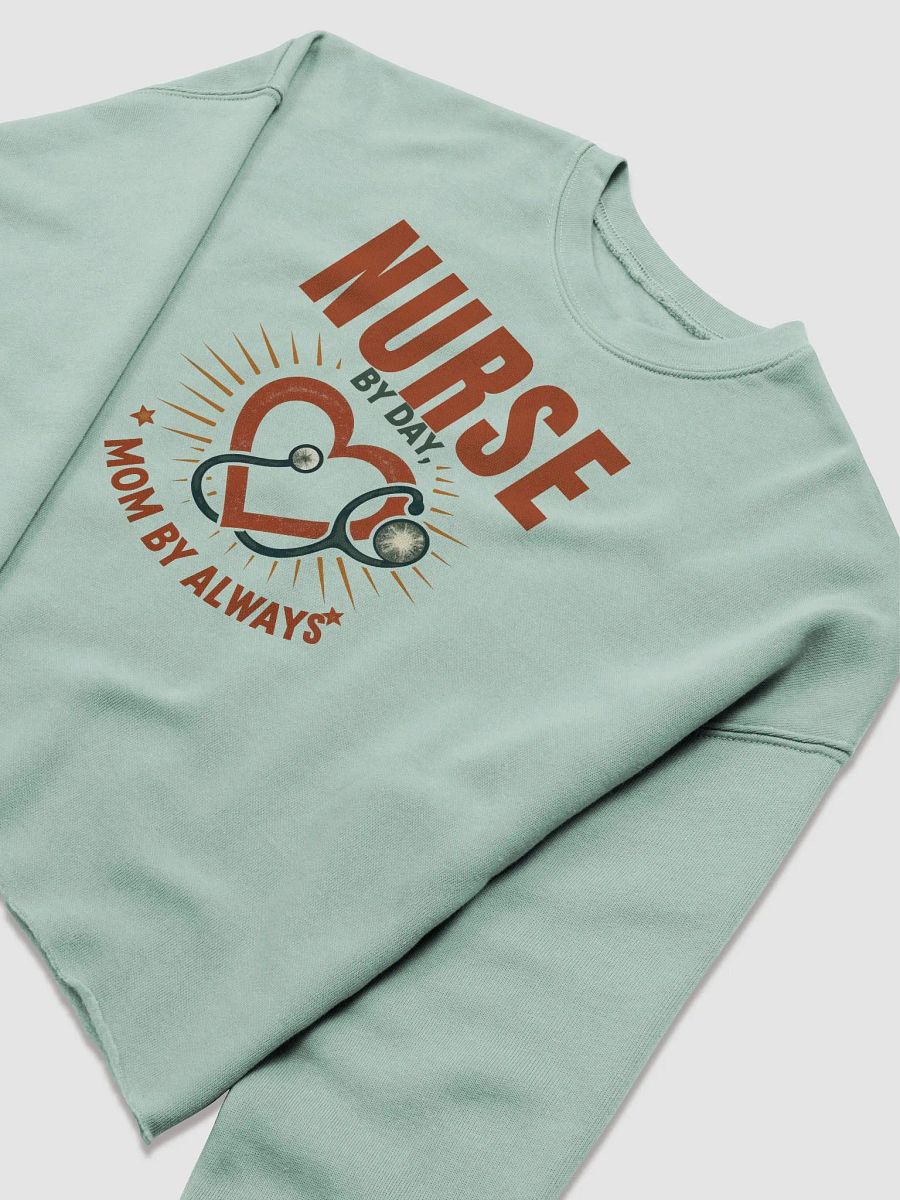 Nurse by Day, Mom by Always Fleece Crop Sweatshirt product image (14)