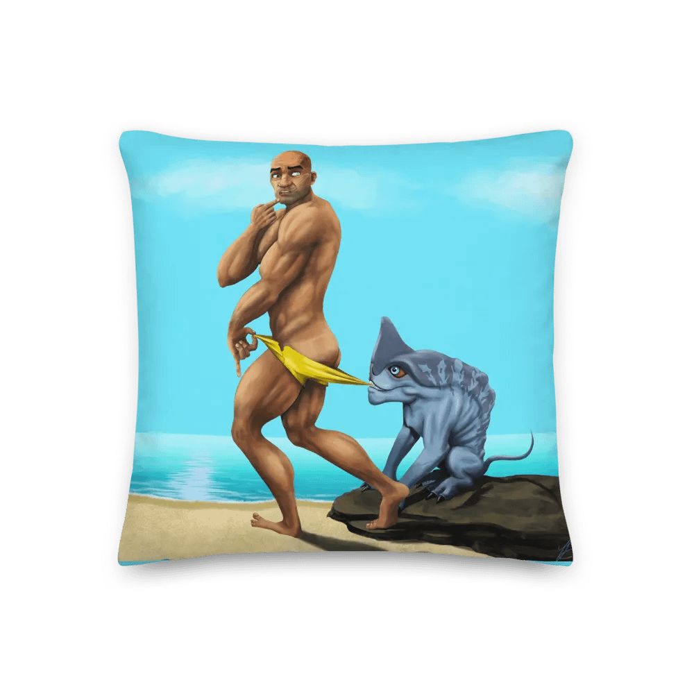 Beach Wrecker Pillow product image (1)