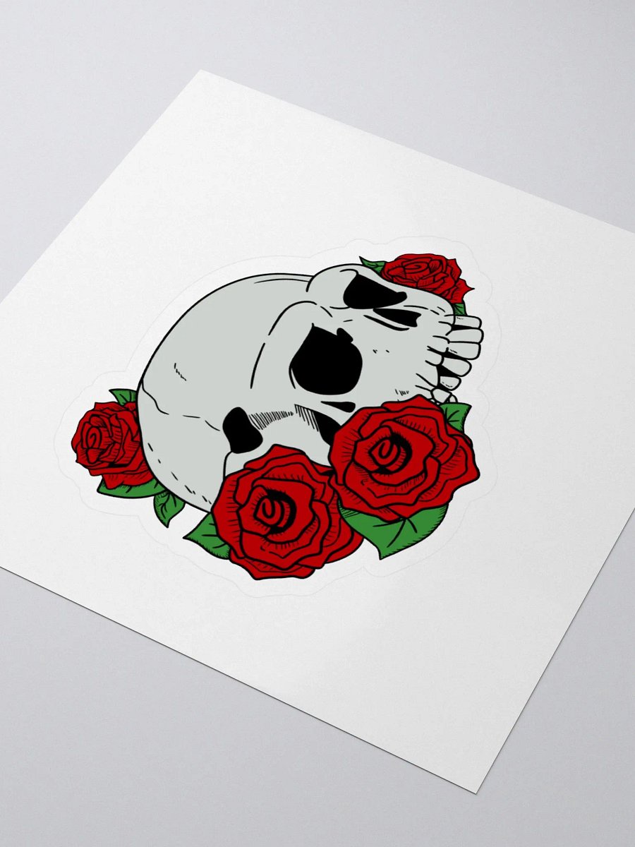 Skull & Roses Vinyl Stickers product image (3)
