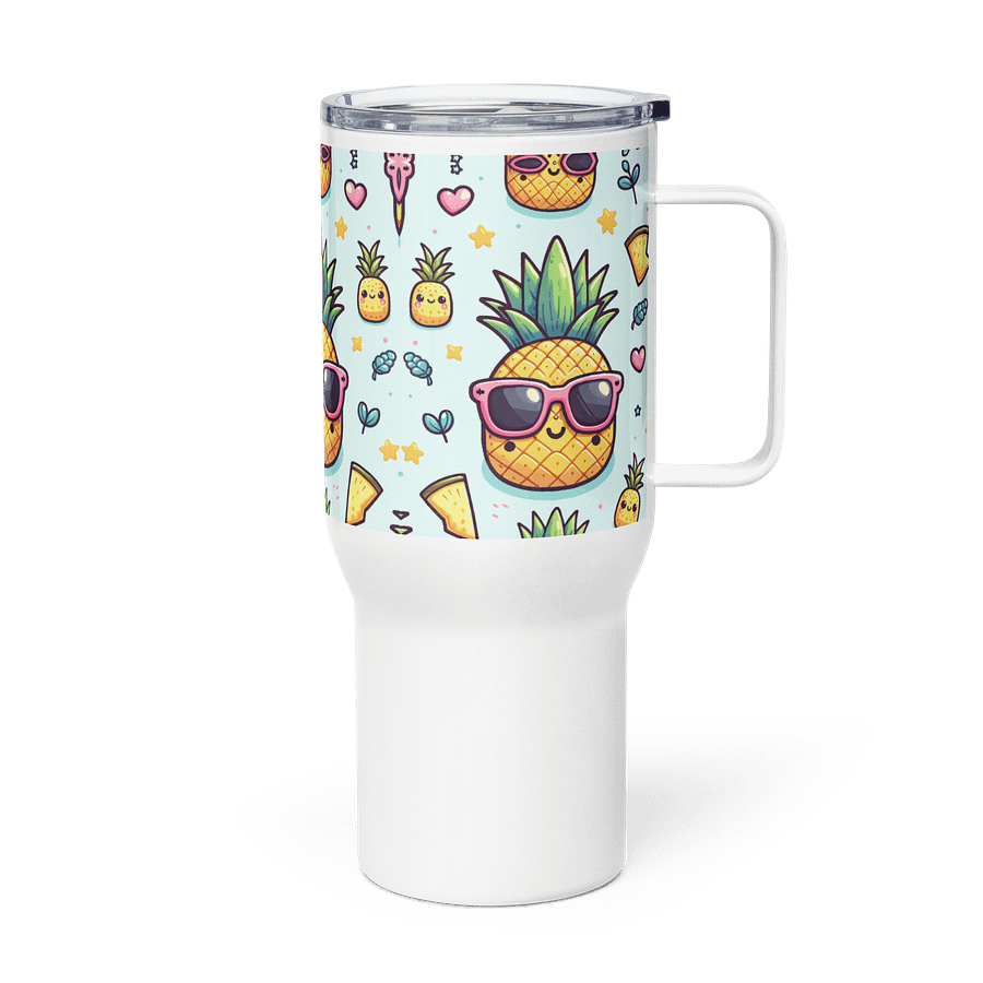 Tropical Pineapple Paradise Travel Mug product image (4)