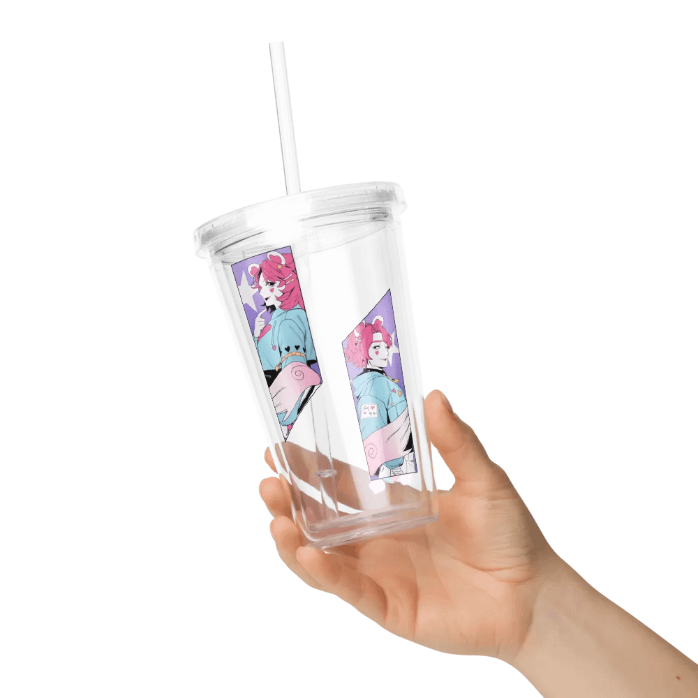 ♡ Rattie and Ratthew Clear Tumbler ♡ product image (6)