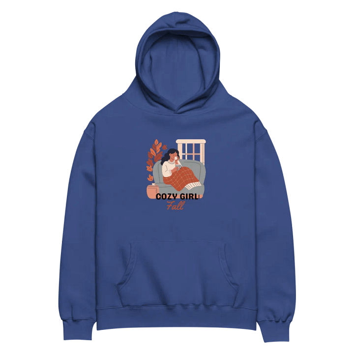 Cozy Girl Hoodie - Blue product image (2)