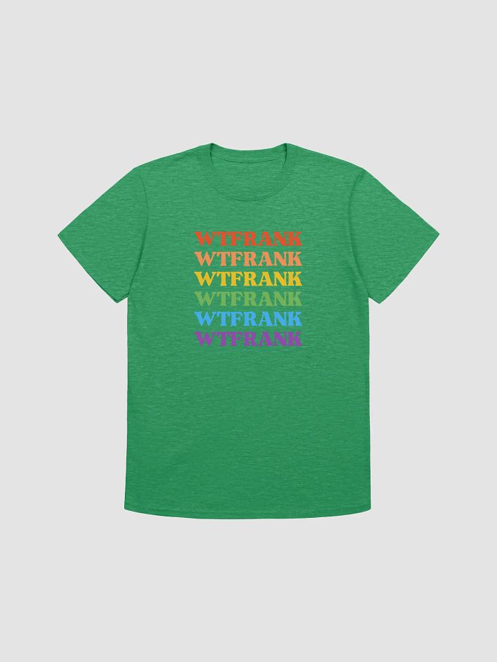 Rainbow WTFRANK Unisex Tee product image (1)