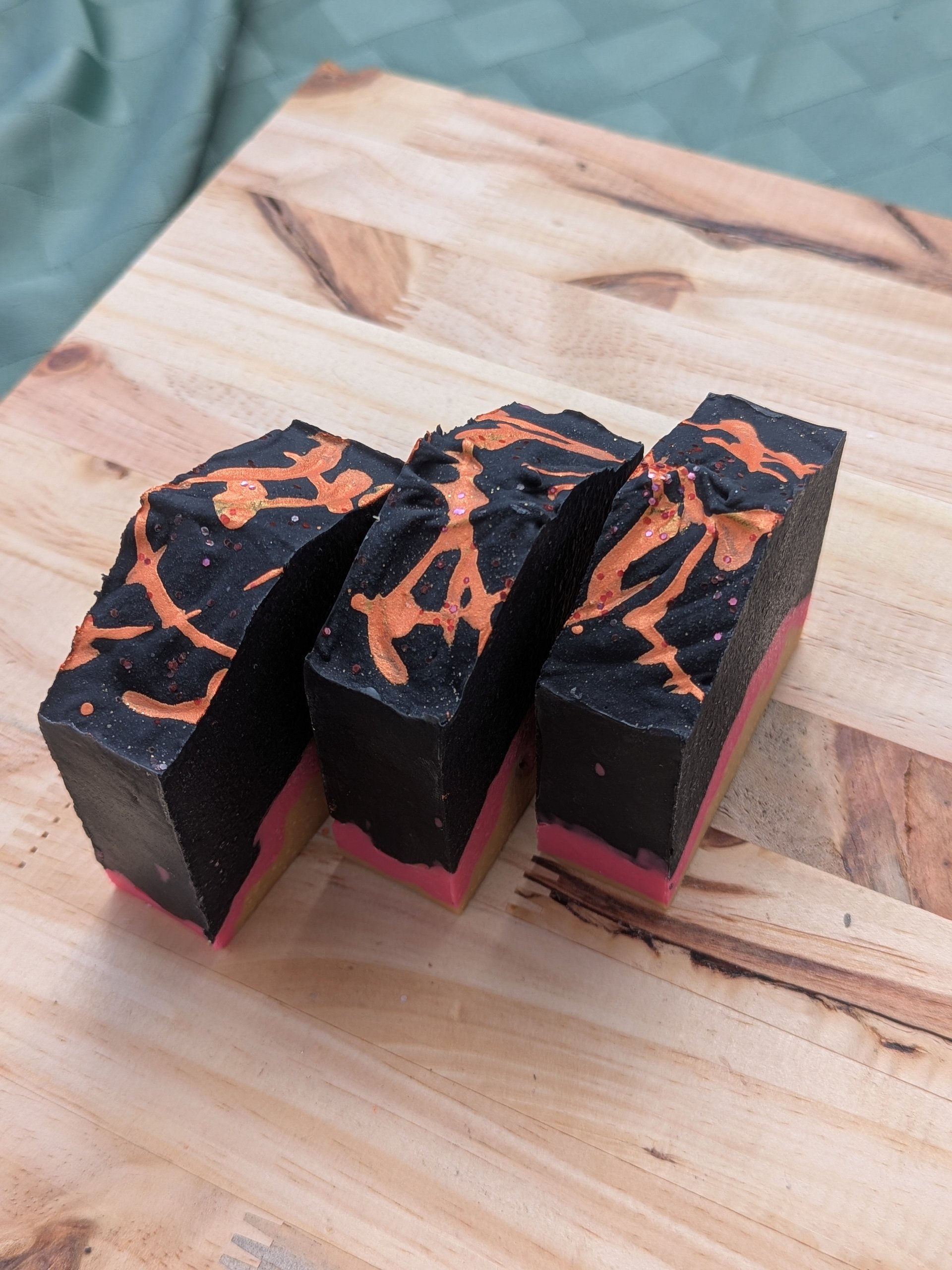 Volcano Cold Process Goat Milk Charcoal Soap product image (6)