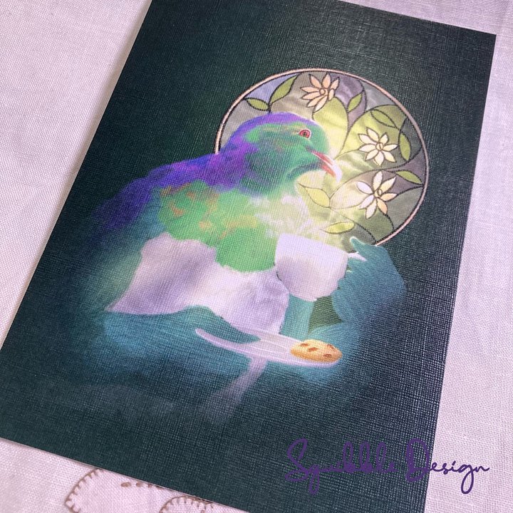 Cozy Kereru Postcard product image (2)
