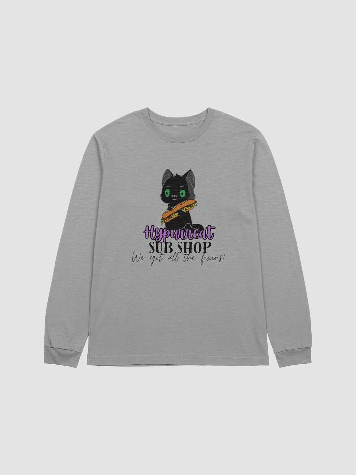 Hypurrcat Sub Shop Long Sleeve Tee product image (3)