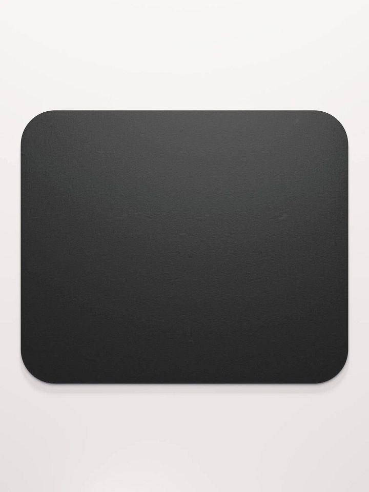 Classic Black Mouse Pad product image (2)