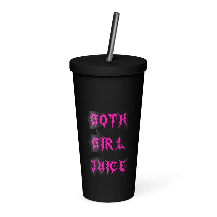Goth Girl Juice Cup with Straw product image (4)