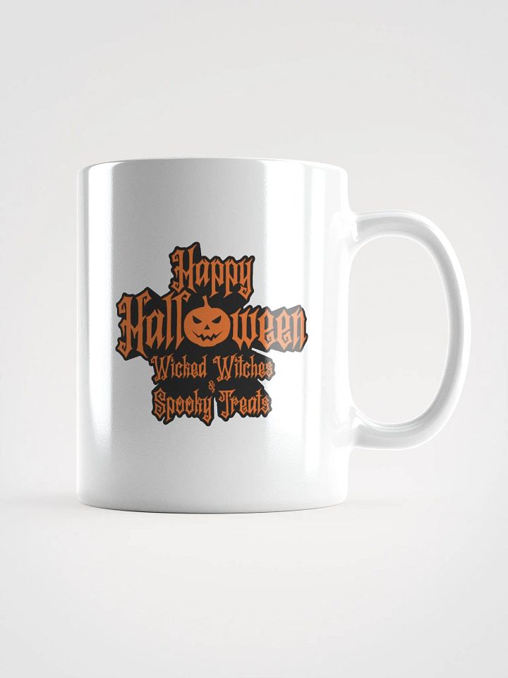 Party with our Happy Halloween Wicked Witches and Spooky Treats Mug. product image (1)