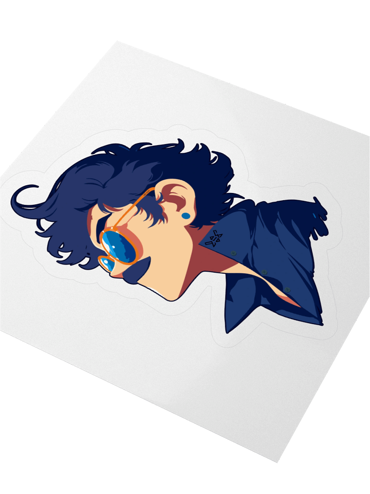 "Null and Shaded" – Stickers – Multiple Sizes product image (2)