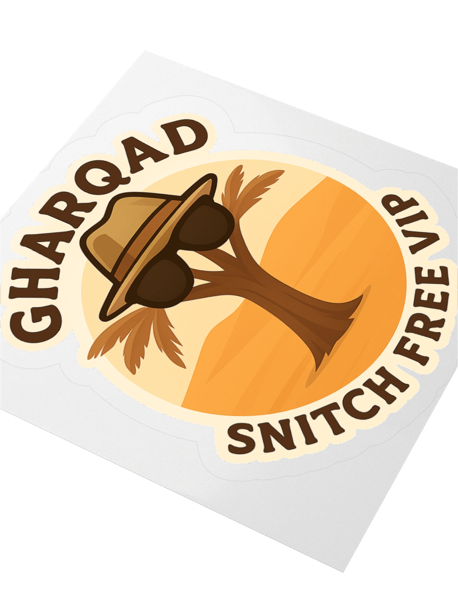 Gharqad the snitch free VIP - sticker product image (8)