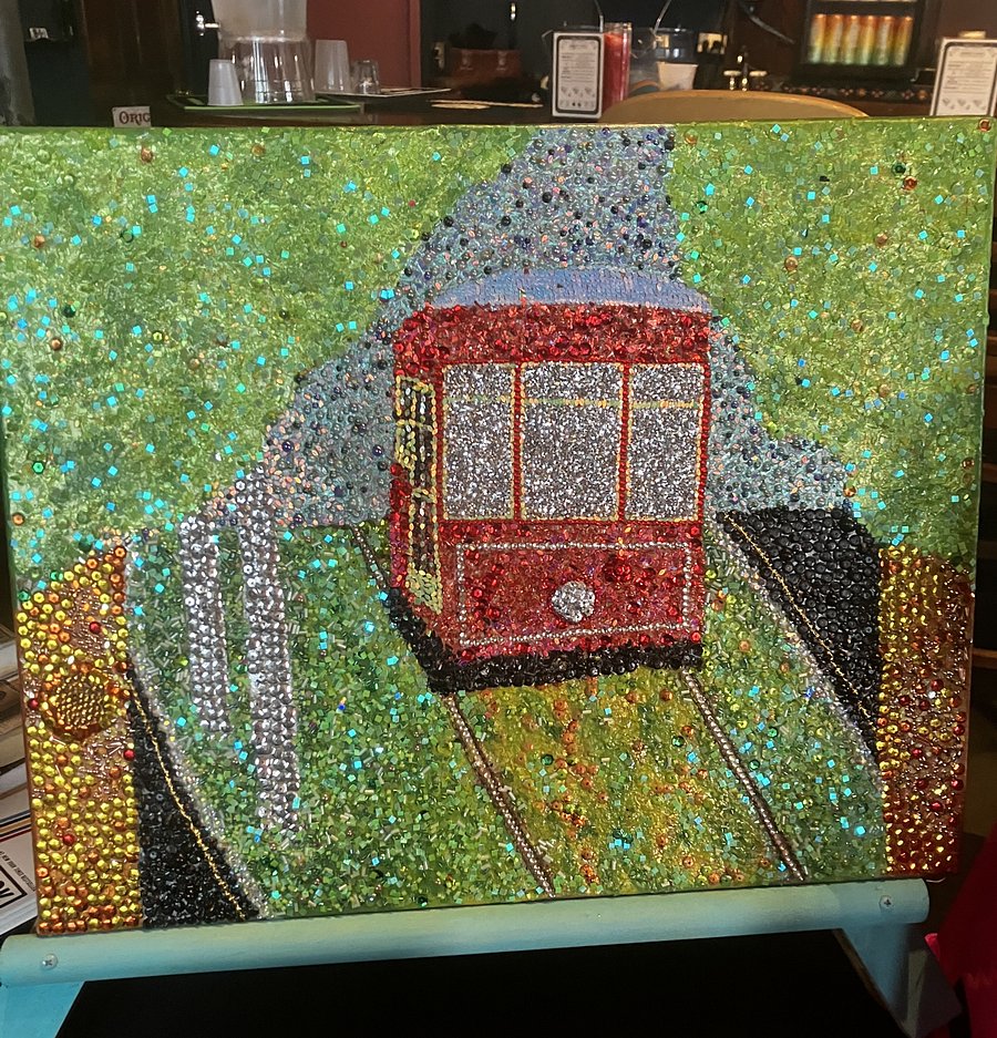 Streetcar with the Desire to Sparkle - Original Artwork product image (3)