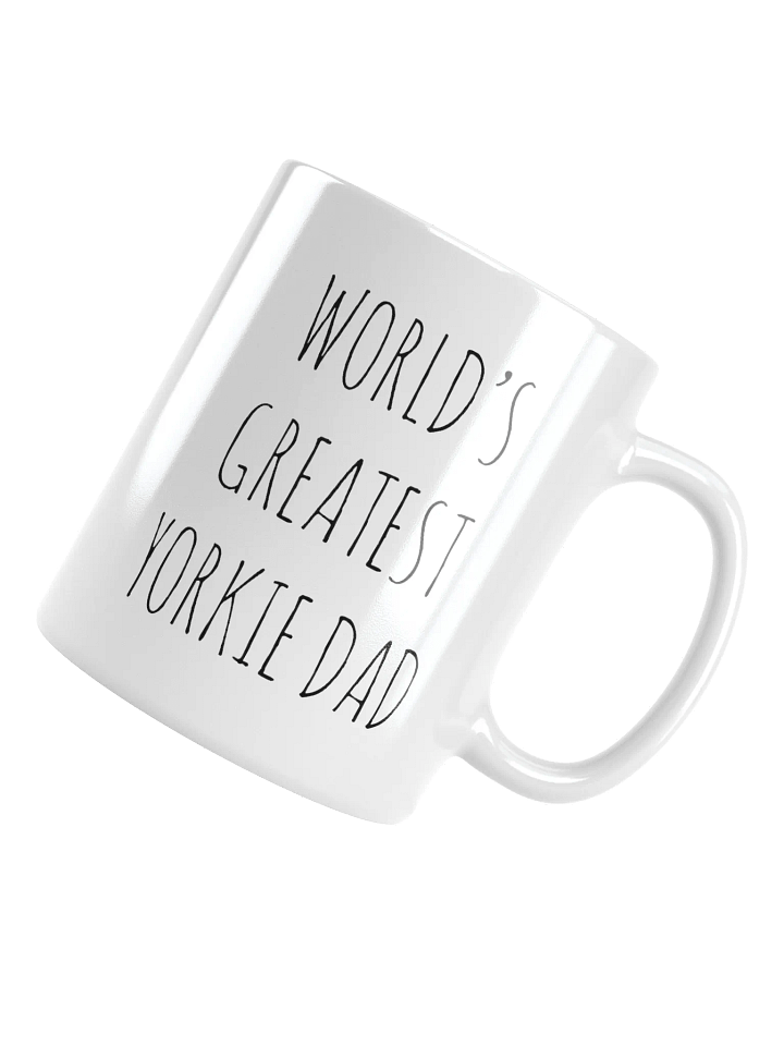 World's Greatest Yorkie Dad Minimalist Rustic Chic Mug product image (2)