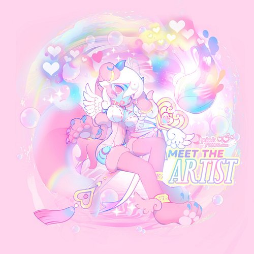 Experimenting with separating my oc and a personal sona ^^ this would be my new sona form - pink dog wolf thing. the creator ...