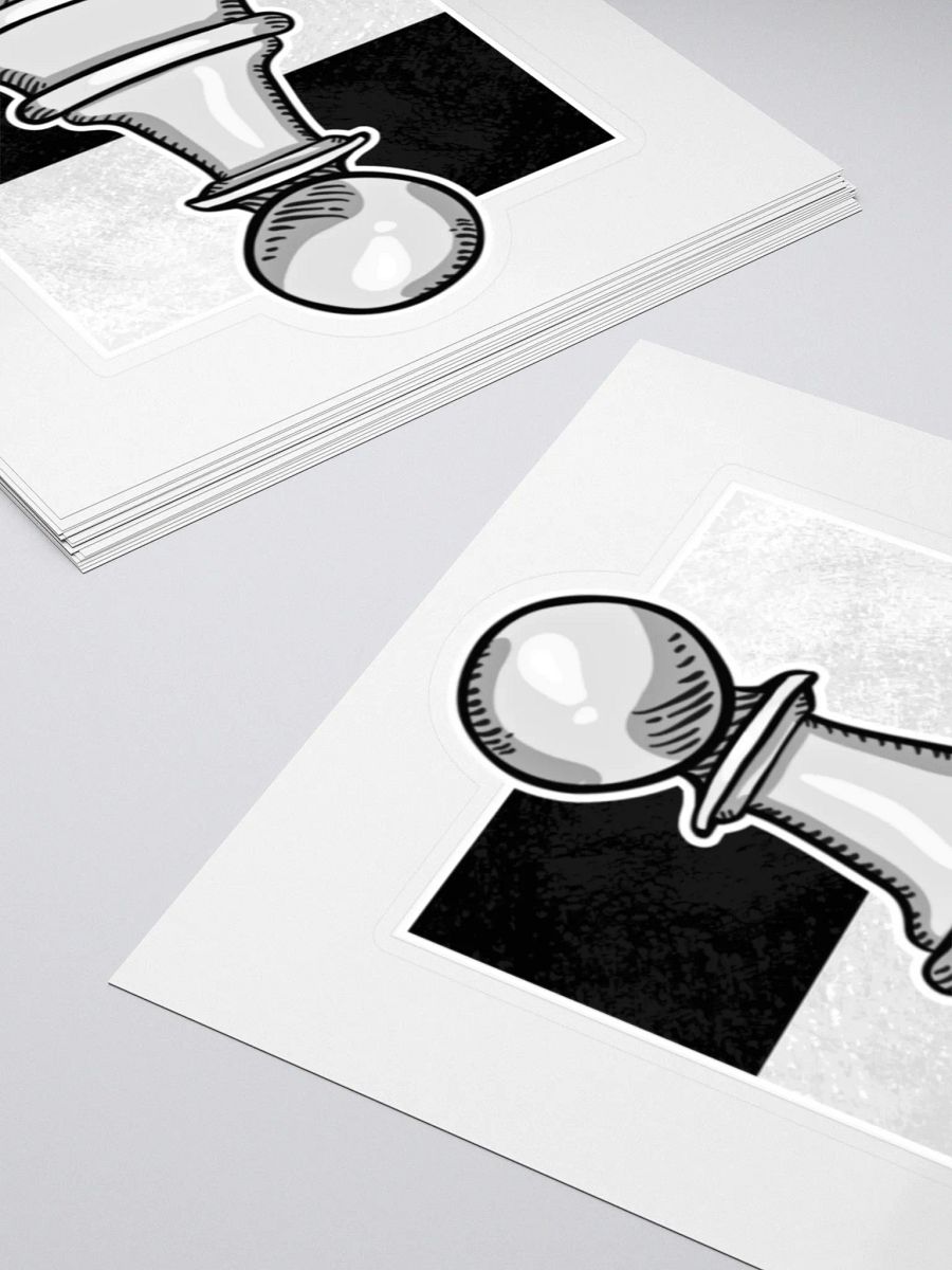 White Pawn Sticker product image (11)