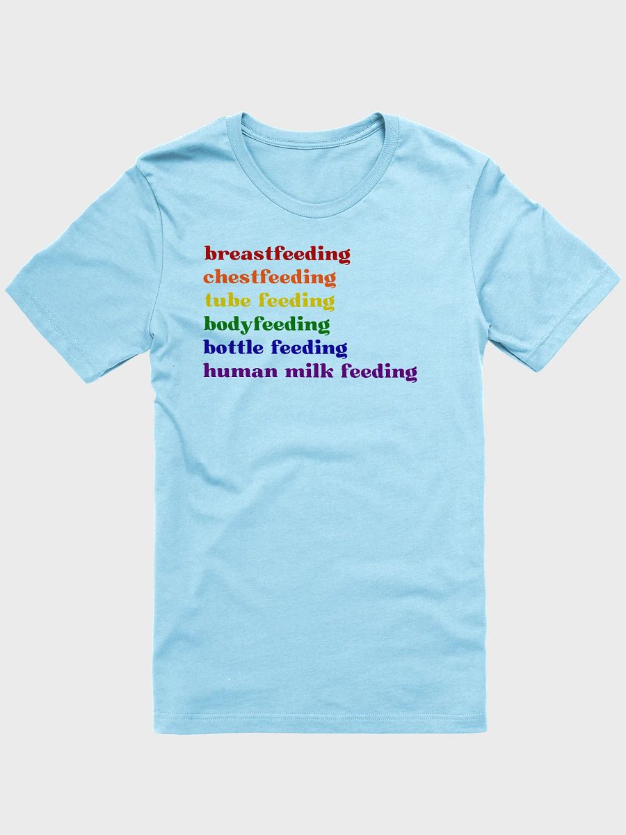 Human Milk Feeding Words Supersoft T-Shirt product image (11)