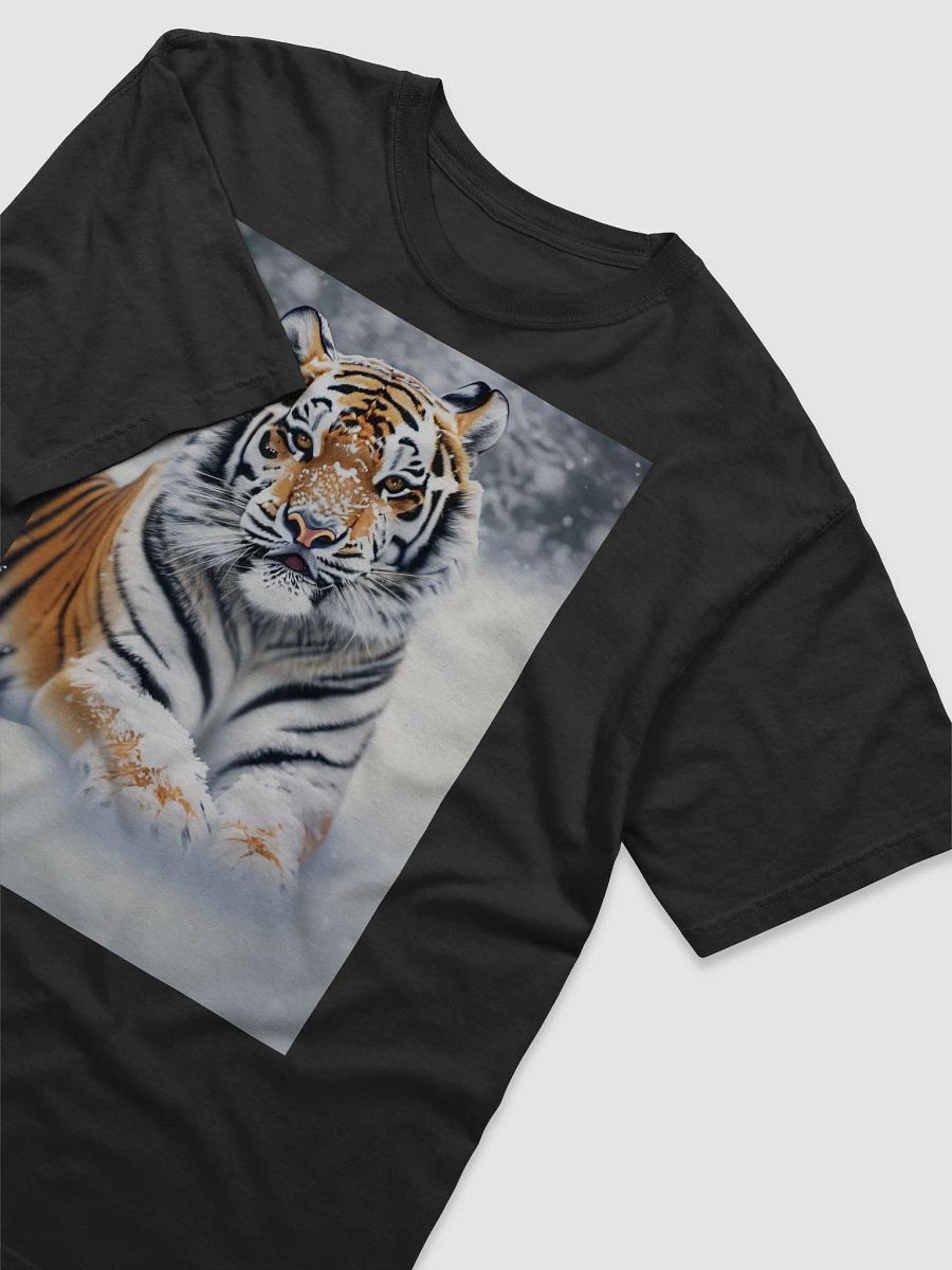 Channel Your Inner Strength: Breathtaking Snow Tiger Tee product image (3)