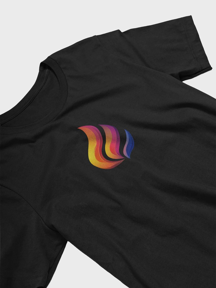Flame Supersoft T-Shirt Black product image (3)
