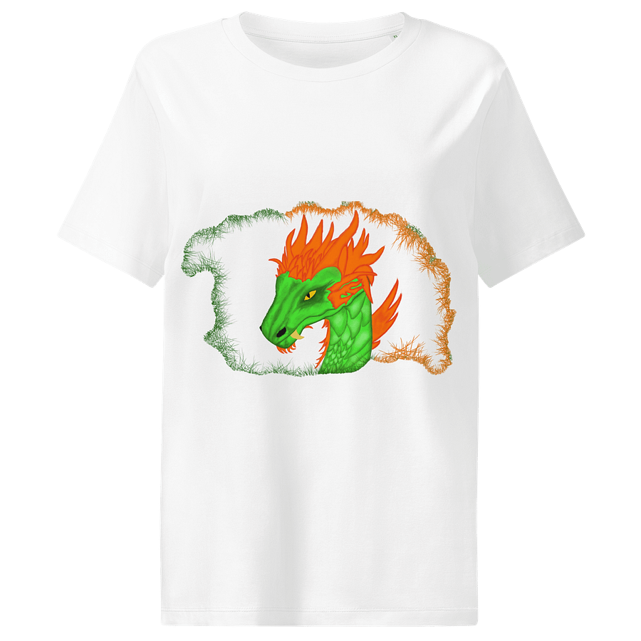 Dragon's Fiery Gaze Women's Organic T-Shirt product image (1)