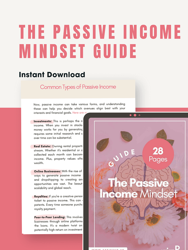 The Passive Income Mindset Guide product image (2)