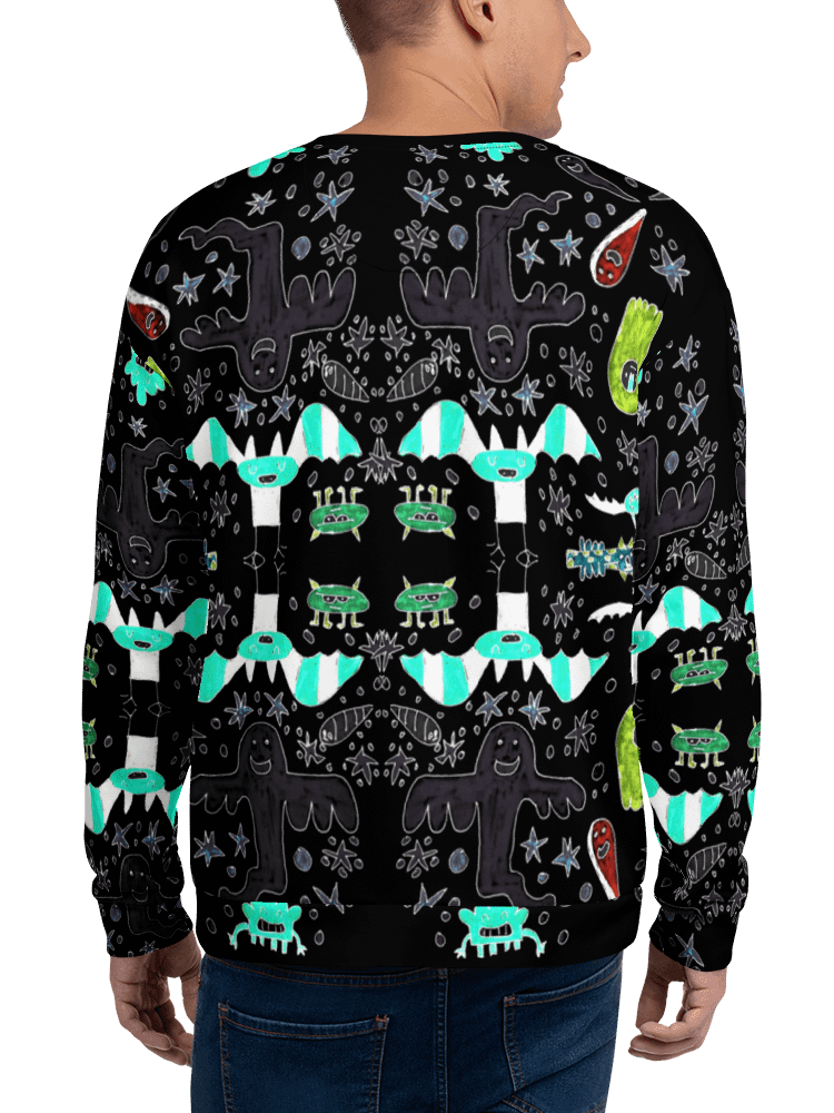Spooky All-Over Print Sweatshirt product image (8)