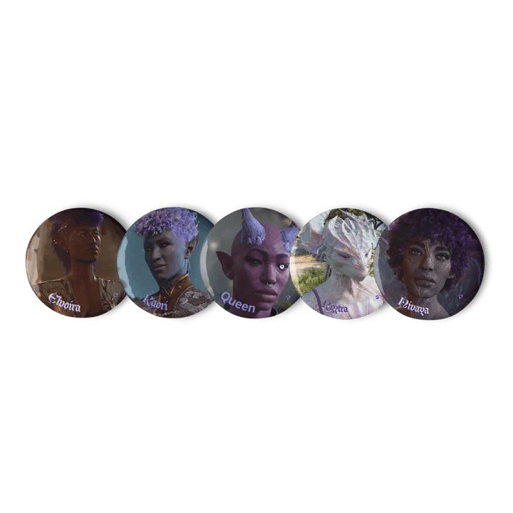 The Girls Pin Collection (Complete) product image (1)