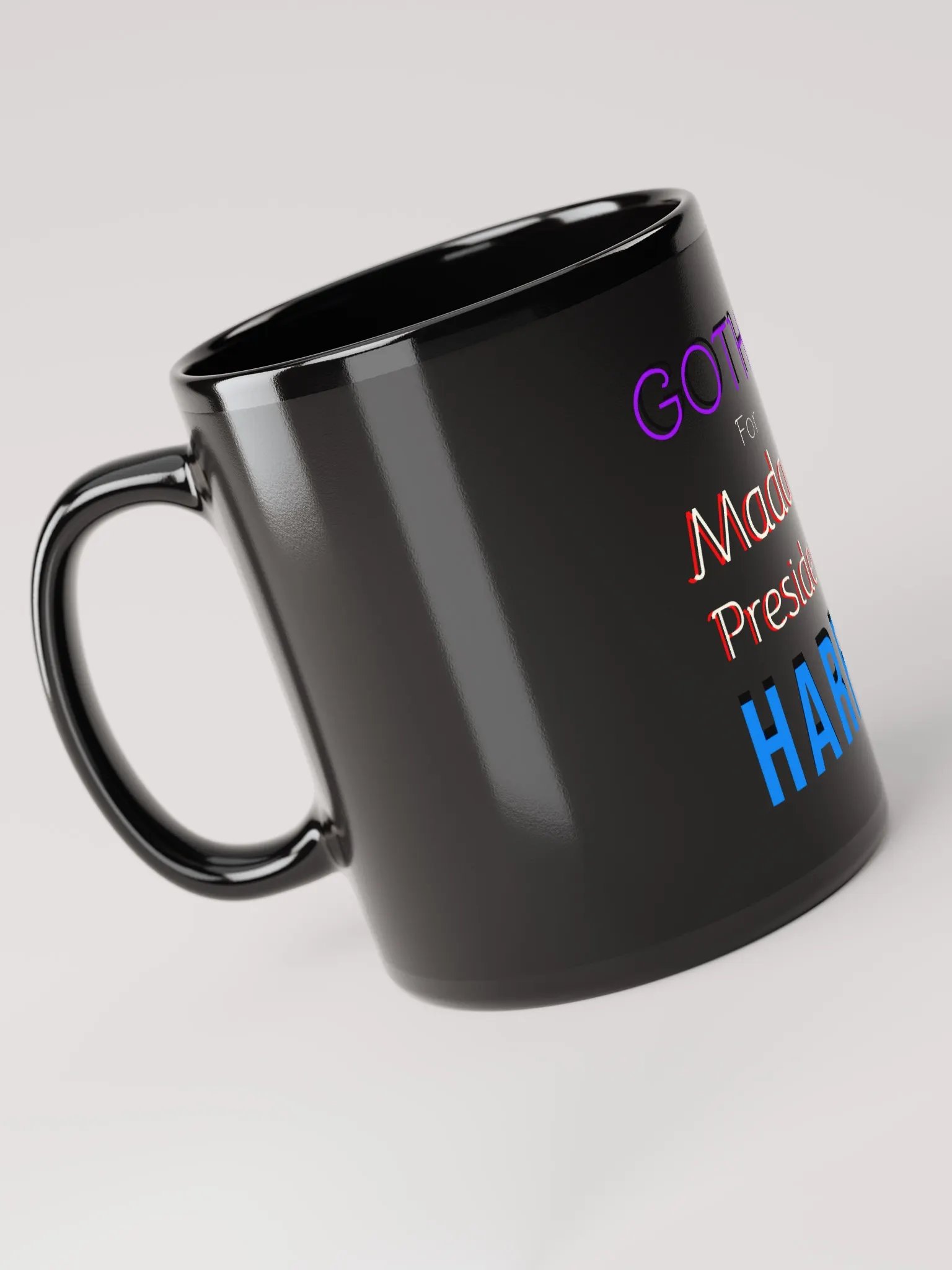 Goths For Madame President Harris Black Mug product image (4)