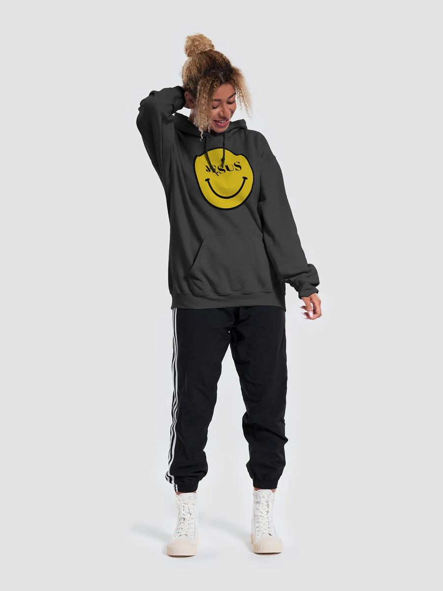 Hoodie (Jesus Smiley Face) product image (6)