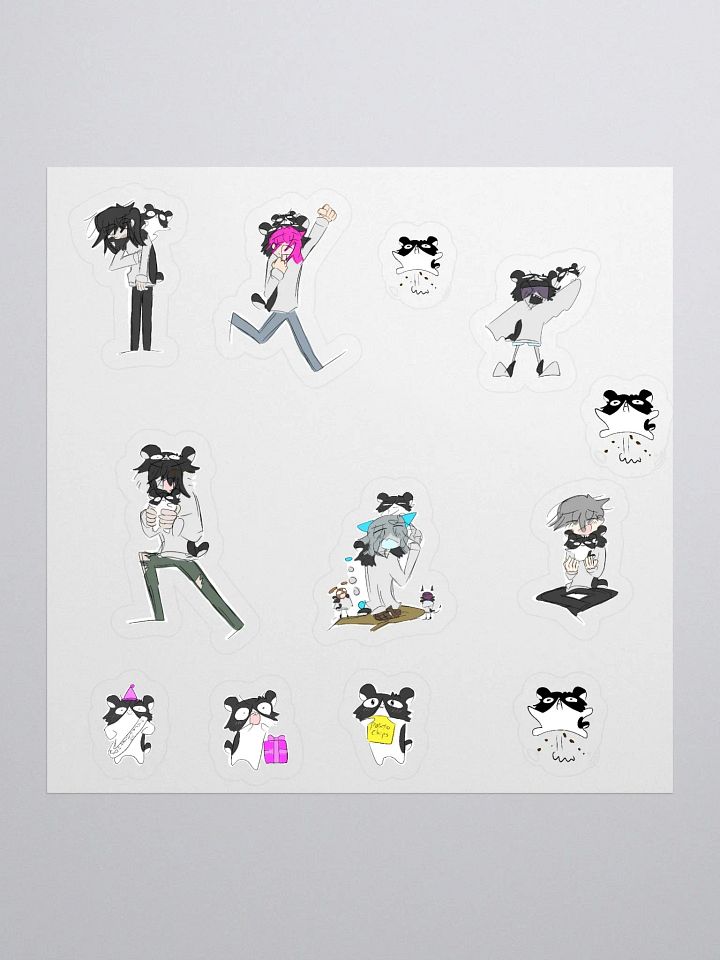 Moon Savers and Hampan stickers product image (1)