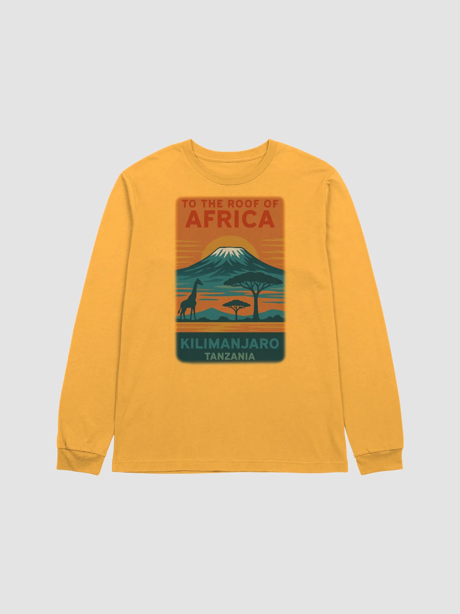 Kilimanjaro – Unisex Long Sleeve Tee product image (2)