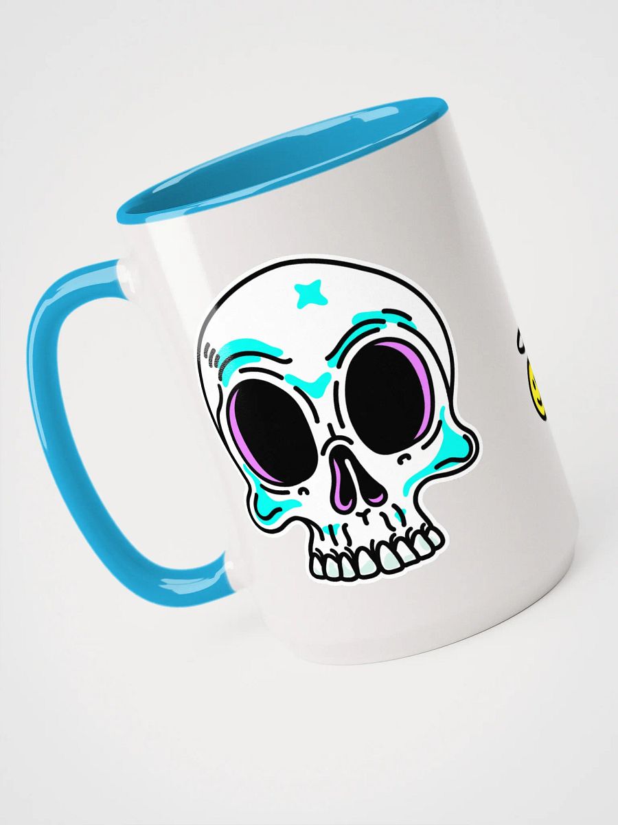 Blue Octo Cube Ft. Skull - Mug product image (7)