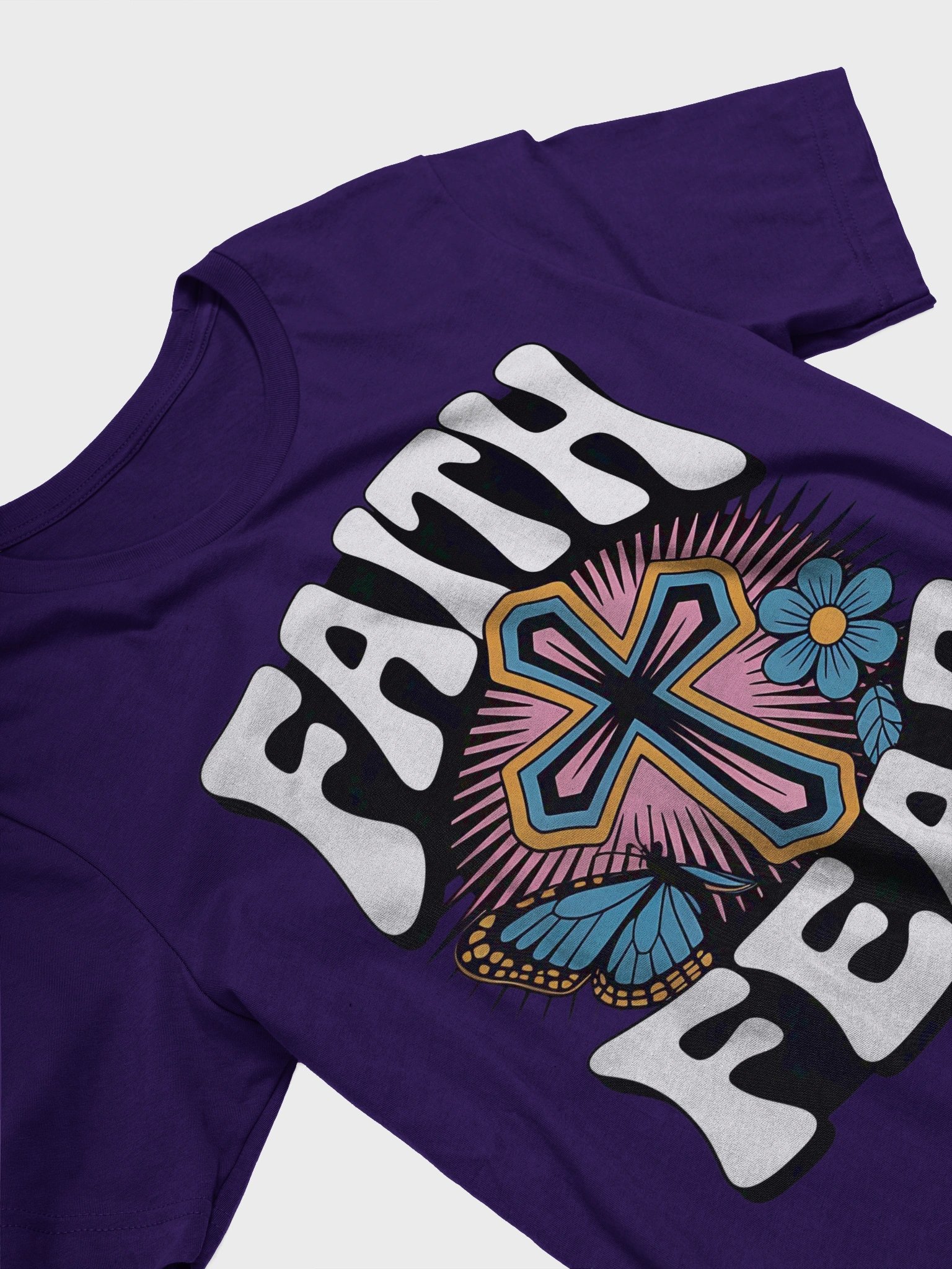 Radiant Faith Butterfly T-Shirt product image (28)