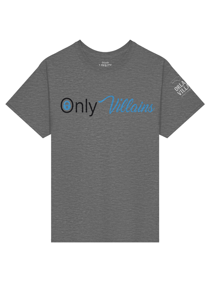 “Only Villains Tee – Printed Parody Edition” product image (3)