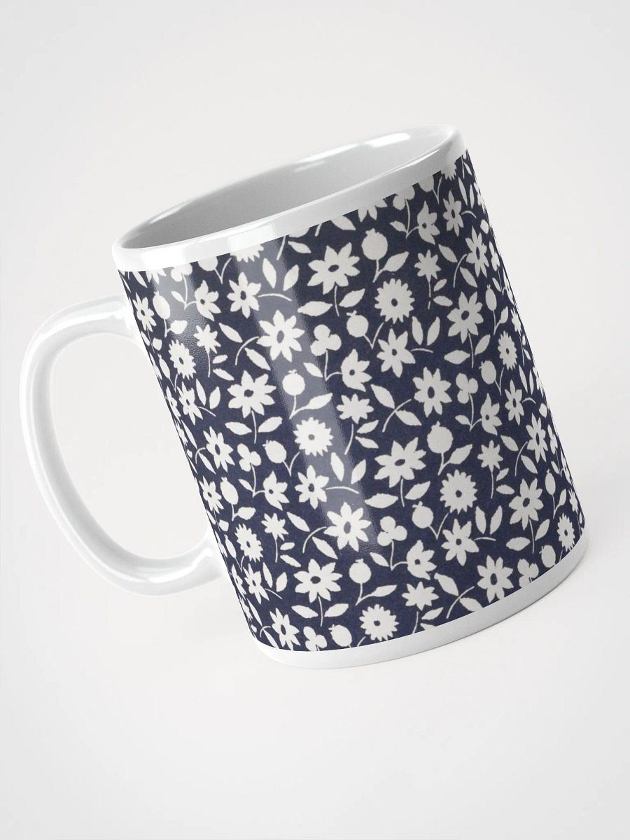 White Flowers: Charles Goy Glossy Mug product image (3)