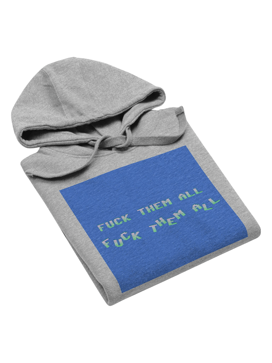 Vibrant Text Repeat Unisex Hoodie product image (25)