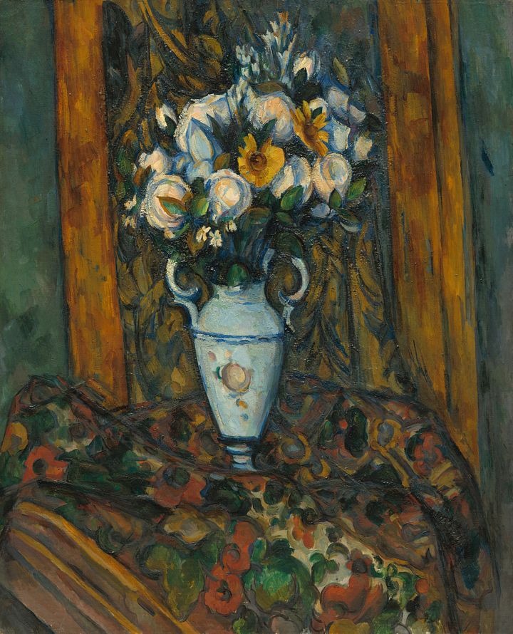 Vintage Art Download - Paul Cezanne, Vase of Flowers c. 1900-1902 product image (1)
