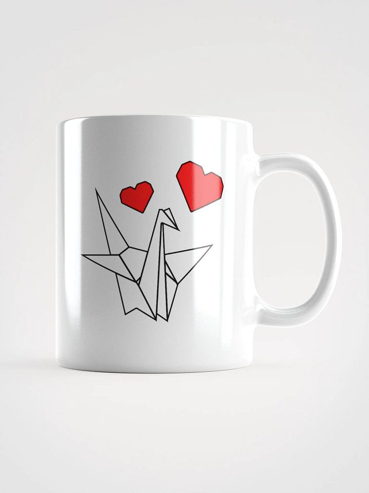 Origami Love Mug - White product image (2)