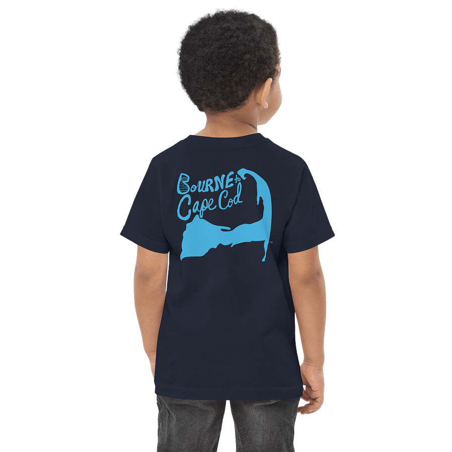 BRN.2C.C.™/BOURNE to Cape Cod™ | DTG Vintage Print | Toddler T-Shirt | Coastal Jersey Tee for Littles product image (6)