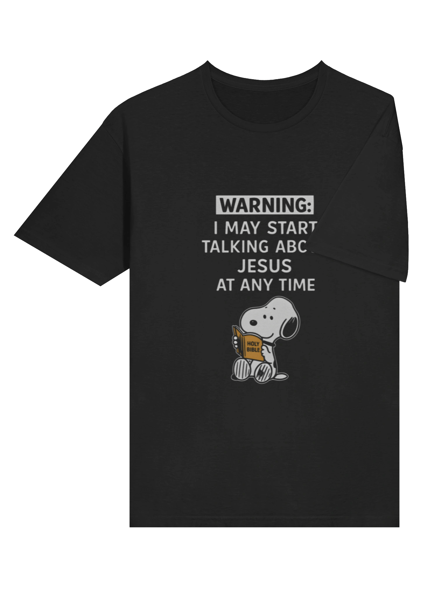 I May Start Talking About Jesus At Any Time Snoopy Shirt product image (4)
