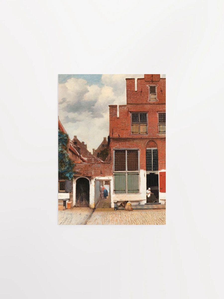 The Little Street (ca. 1658) by Johannes Vermeer product image (1)