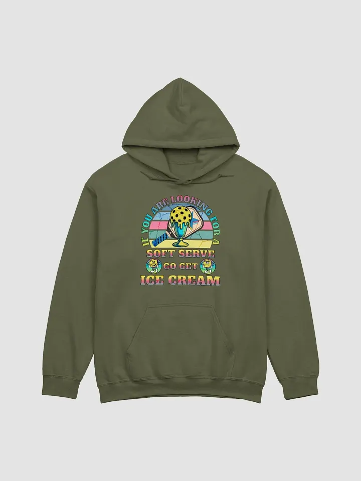 Soft Serve Go Get Ice Cream Paddle Trophy Classic Hoodie product image (11)