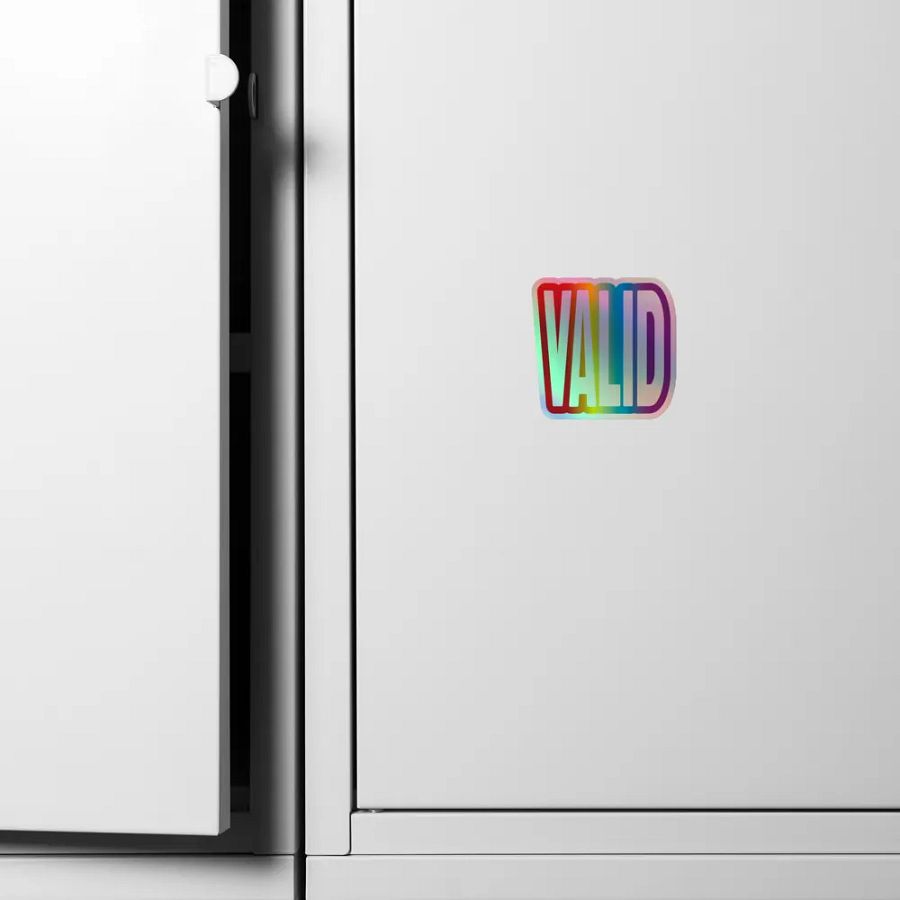 VALID Holographic Sticker product image (4)