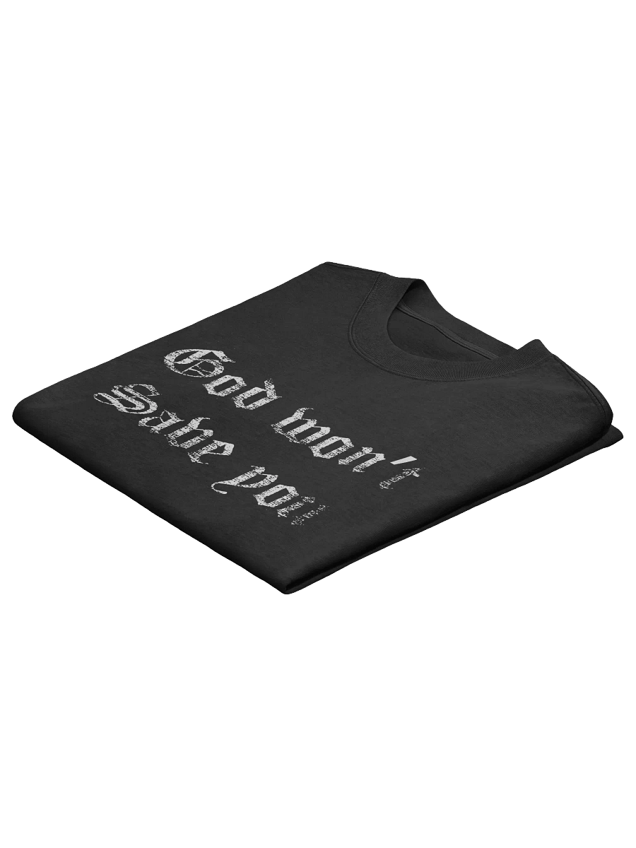 God Won't Save You Faded Oversized T shirt product image (4)