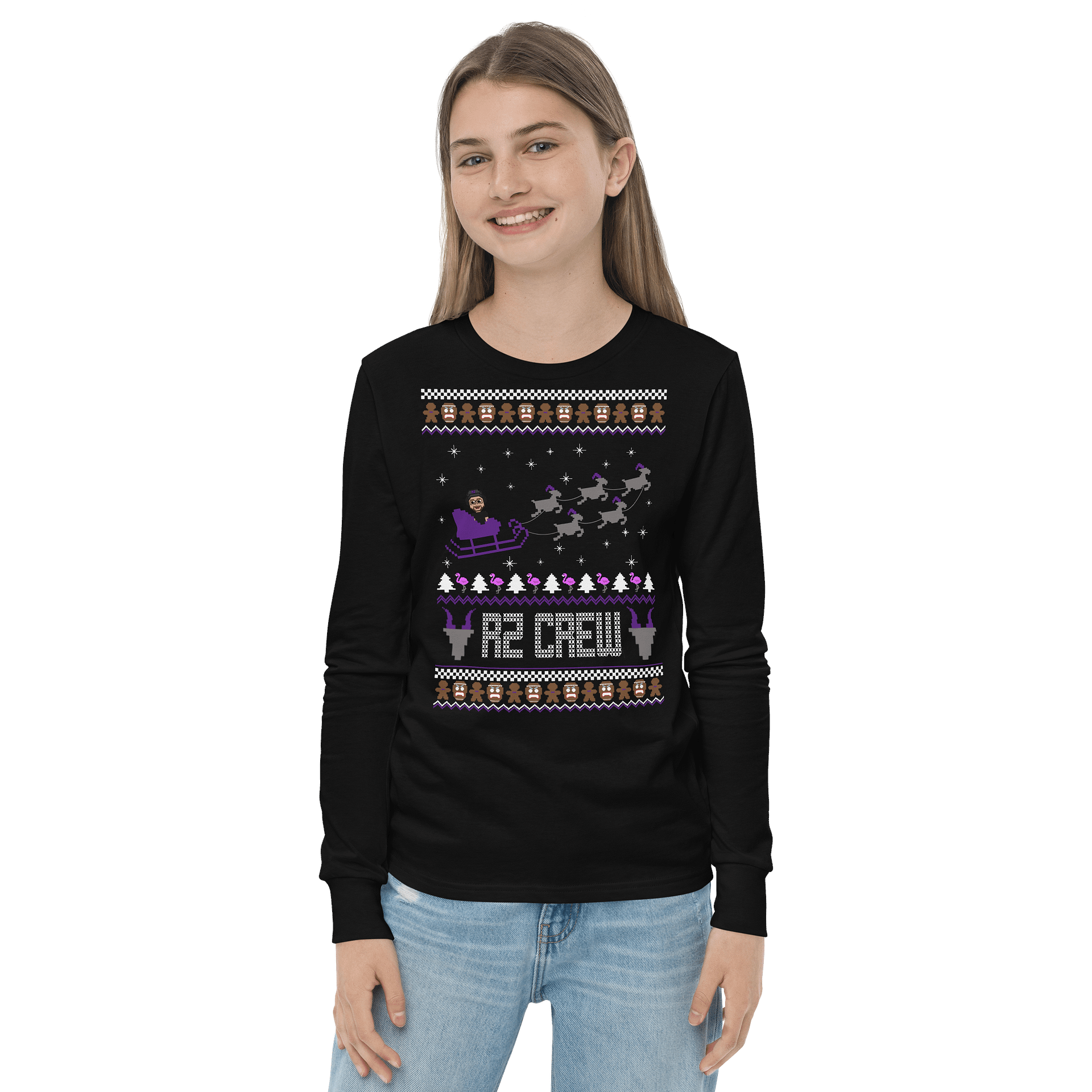 Youth R2 Sleigh Long Sleeve Shirt product image (3)