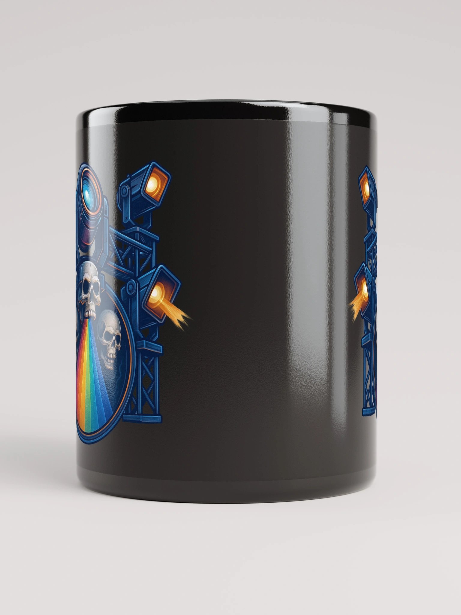Theatrically Jerry: Skull Series "Prisma-Skull" Coffee Mug product image (5)