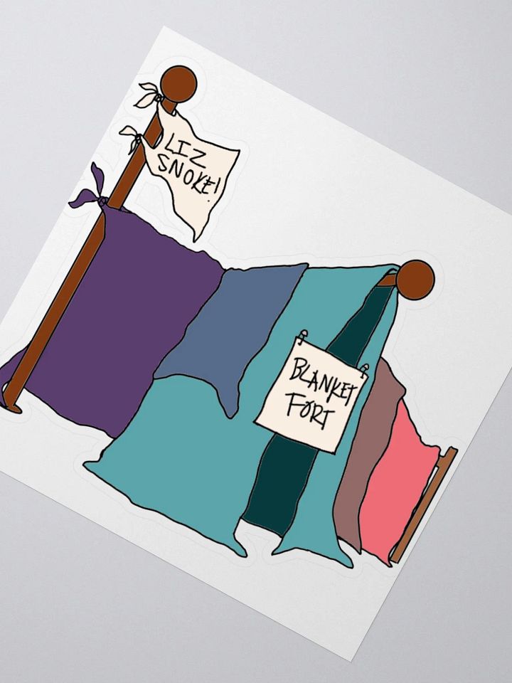 Blanket Fort Sticker product image (2)