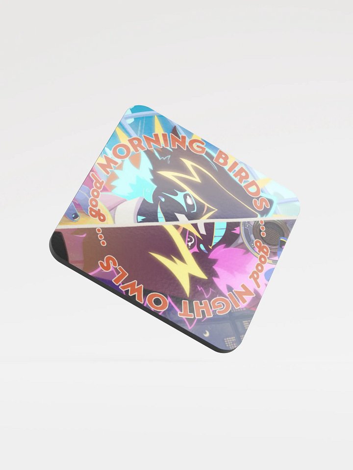 Morning Bird & Night Owl Coaster product image (1)