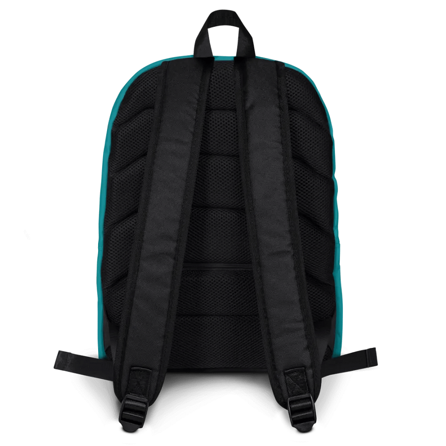 🌊 BOURNE to Backpack – Coastal Cool with BRN.2C.C.™ Vibes 🎒| Blue Logos | Blue Stripes product image (2)