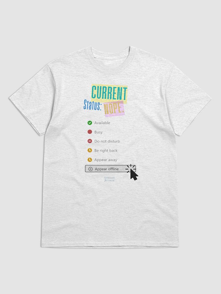 Status Offline Graphic Tee product image (1)