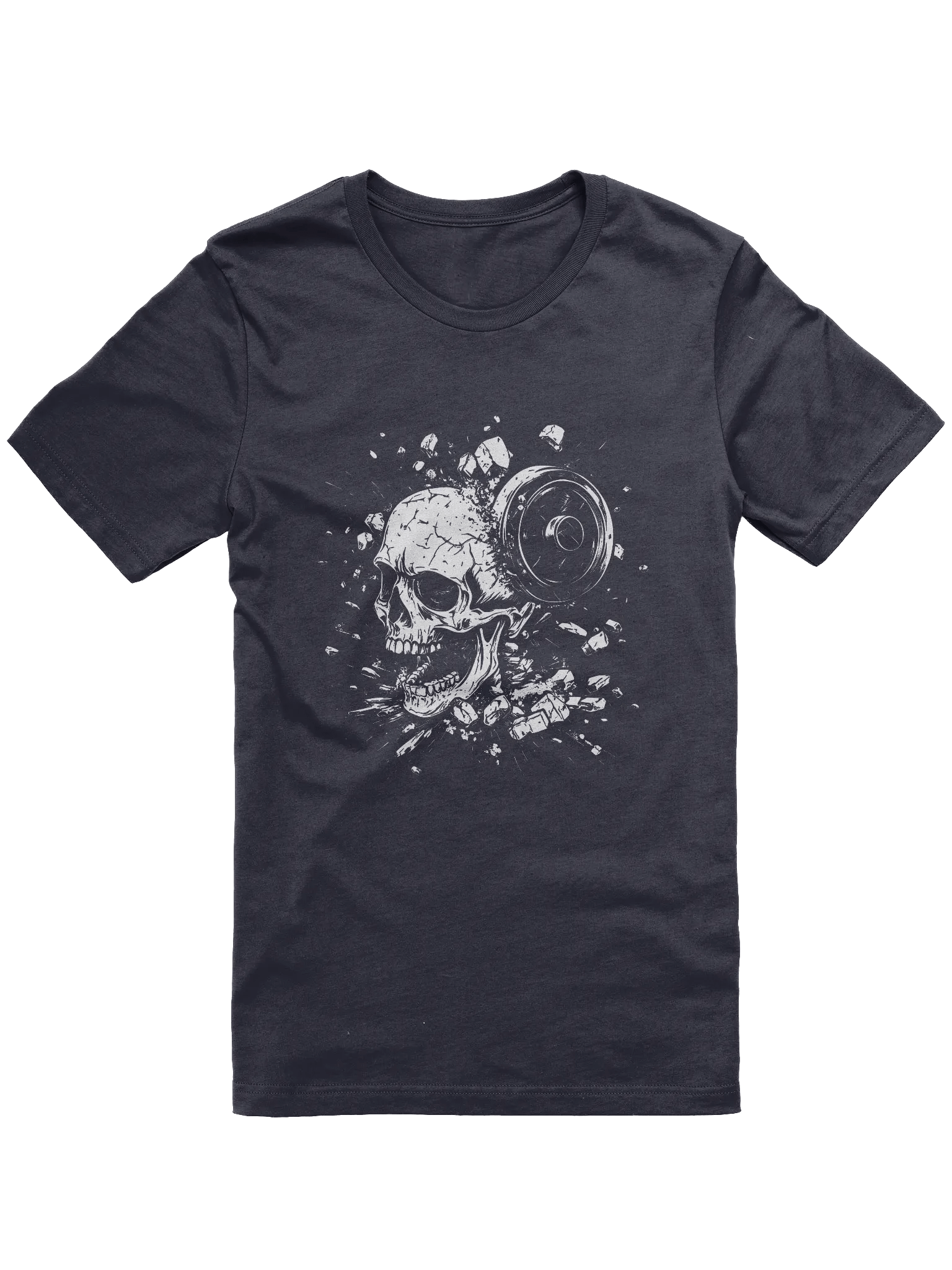 Skull Design Fitness T-Shirt product image (1)